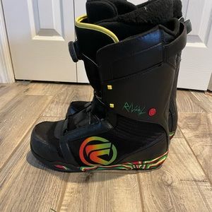 Flow Rival Coiler BOA snowboard boot